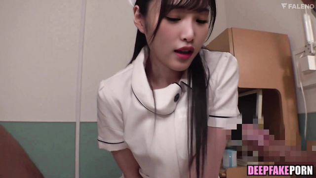 (アイズワン ポルノ) patients locked in the room with the nurse, Yena face swap [PREMIUM]