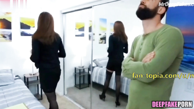 Fake celebrity porn - Passionate Yang Mi lets her shaved pussy to be stuffed 杨幂 性别 假名人色情片