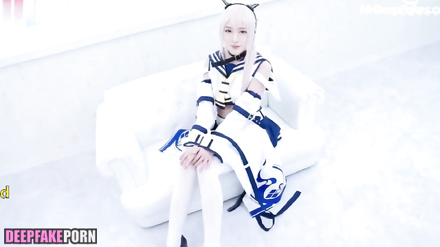 Hot Fu Tuaner 腐团儿 Chinese Deepfake porn 智能換臉 A片