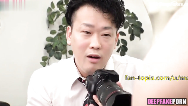 江疏影 Jiang Shuying is too naughty for lingerie model [deepfake 智能換臉]