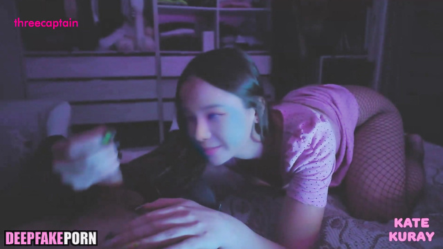 카리나/Karina did blowjob in sexy fishnet aespa (에스파) deepfake 딥페이크 [PREMIUM]