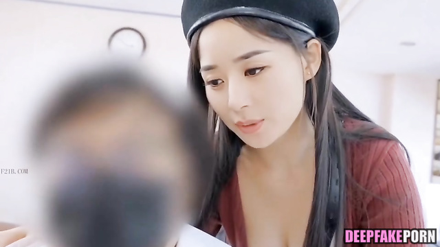 Chinese hairdresser Zhao Liying seduced a client [deepfake scene] 中国人 赵丽颖 智能換臉 A片