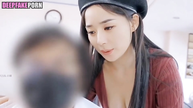 Chinese hairdresser Zhao Liying seduced a client [deepfake scene] 中国人 赵丽颖 智能換臉 A片
