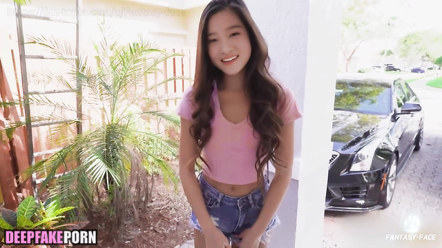 not nude Guan Xiaotong Delivery Man Service（假关晓彤外卖员服务 中字）