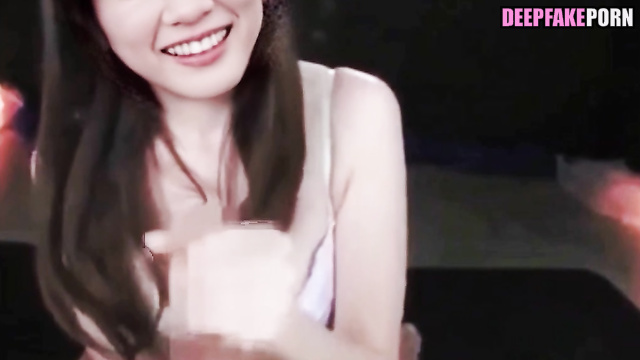 mei nagano Hashimoto performing a handjob