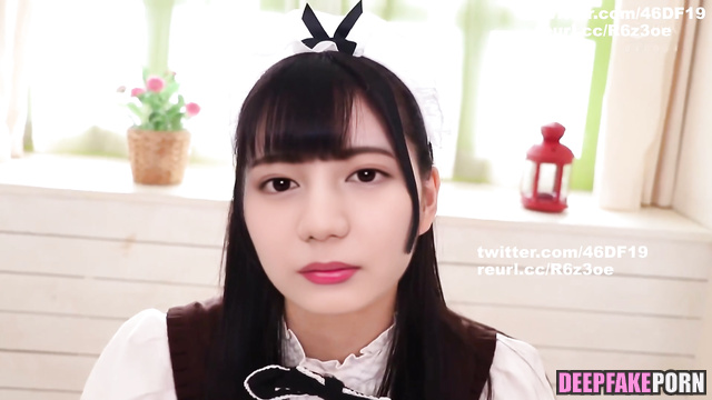 Kosaka Nao/小坂 菜緒 is so sexy as deepfake maid ディープフェイク エロ Hinatazaka46 [PREMIUM]