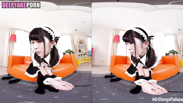 Deepfake VR sexy maids Asuka Saito / Nanase Nishino 齋藤 飛鳥 西野七瀬 フェイクポルノ