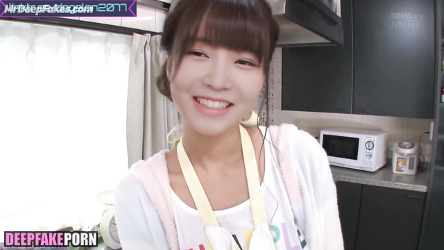 KPOP idol Rei IVE - kitchen blowjob [deepfake] 케이팝 아이돌 레이 아이브 딥페이크 사까시
