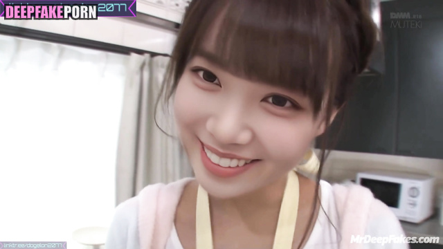 Deepfake kitchen blowjob - Chaewon from LE SSERAFIM / 딥페이크 채원 르세라핌 사까시