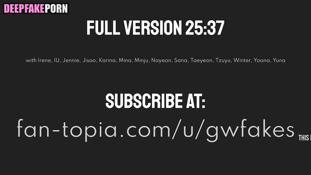 윤아/Yoona feels my big cock really deep deepfake 딥페이크 SNSD (소녀시대)