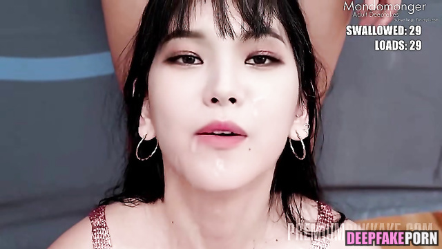 Fake Karina asked her neighbors for bukkake / 카리나 에스파 [PREMIUM]