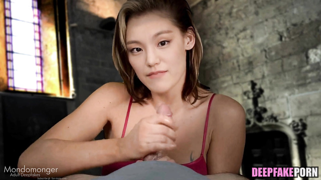 Yeji performs handjob / Face swap 예지 있지 얼굴 스왑 수작업 [PREMIUM]