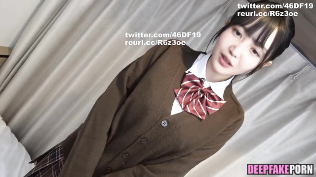 Kubo Shiori 久保史緒里 sucks my big cock Nogizaka46 deepfake/ディープフェイク エロ [PREMIUM]