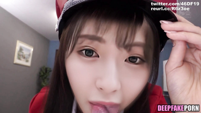 Inoue Sayuri/井上小百合 learns to suck Nogizaka46 deepfake/ディープフェイク エロ [PREMIUM]