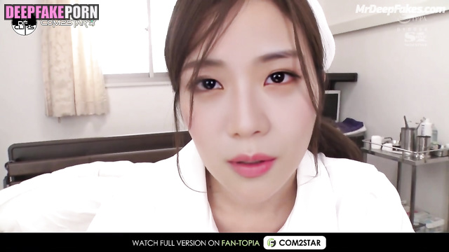 Jisoo/지수 deepfake is too naughty with her patients 딥페이크블랙핑크 BLACKPINK