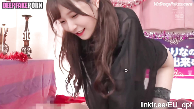 Foursome with Jiheon 백지헌 after fan meeting Fromis_9 프로미스나인 (딥페이크)