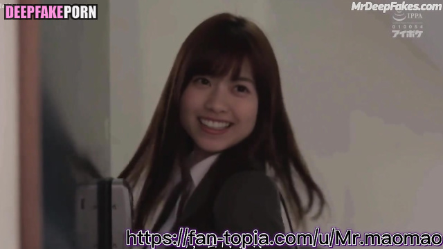 Boss fucks hard ディープフェイク エロ Nishino Nanase 西野七瀬 deepfake Nogizaka46