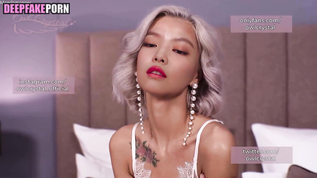 Fake tattoo babe Jennie sex tape in beauty underwear - 제니 블랙핑크 [PREMIUM]