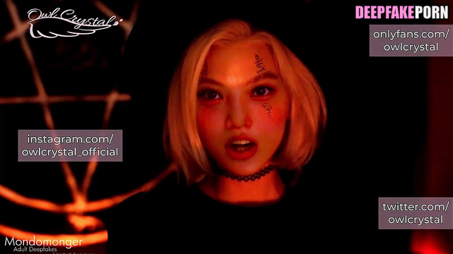 Hot witch Dahyun lured man at home for sex / トゥワイス フェイススワップ [PREMIUM]