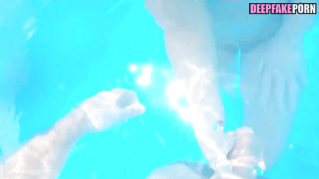 Deepfake sexual 딥페이크 plays with Tzuyu 쯔위 at the pool TWICE/트와이스 [PREMIUM]