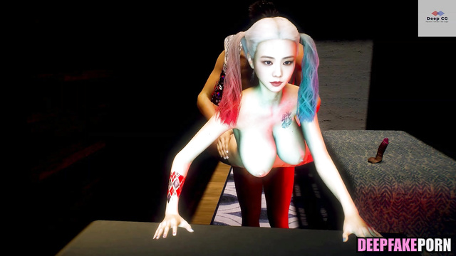 deepfake Blackpink Jisoo as Harley Quinn (Animations)